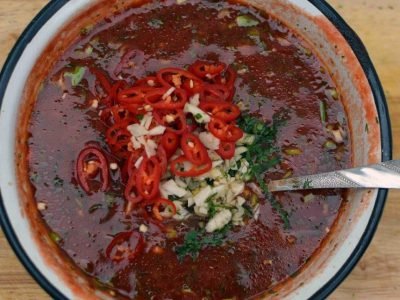 Душистый соус к шашлыку