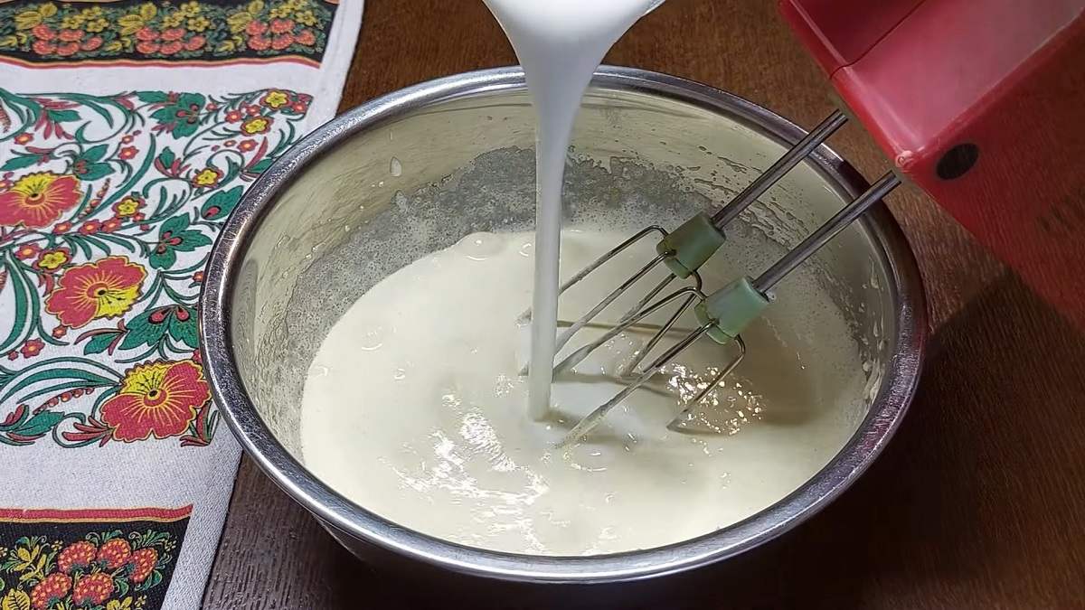 добавление кефира в тесто