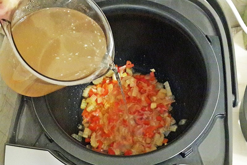 овощной бульон