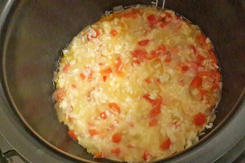 плов с овощами