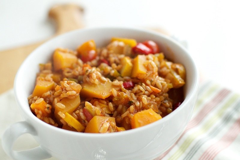 джамбалайя с тыквой