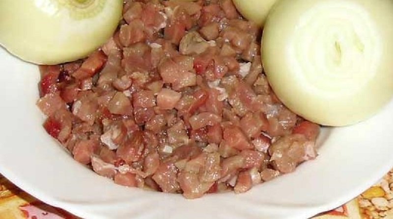 нарезка мяса