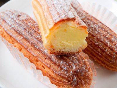 Эклеры с кремом из пломбира