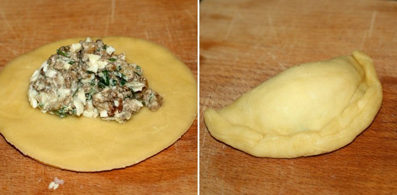 empanadas z mięsem mielonym