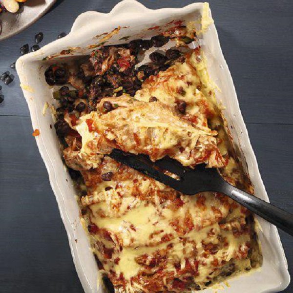 Энчилада с фасолью