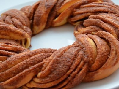Эстонская булочка с корицей
