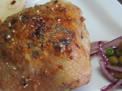 Фаршированные куриные бедра