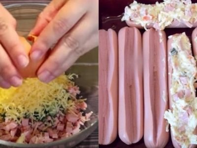 Фаршированные сосиски