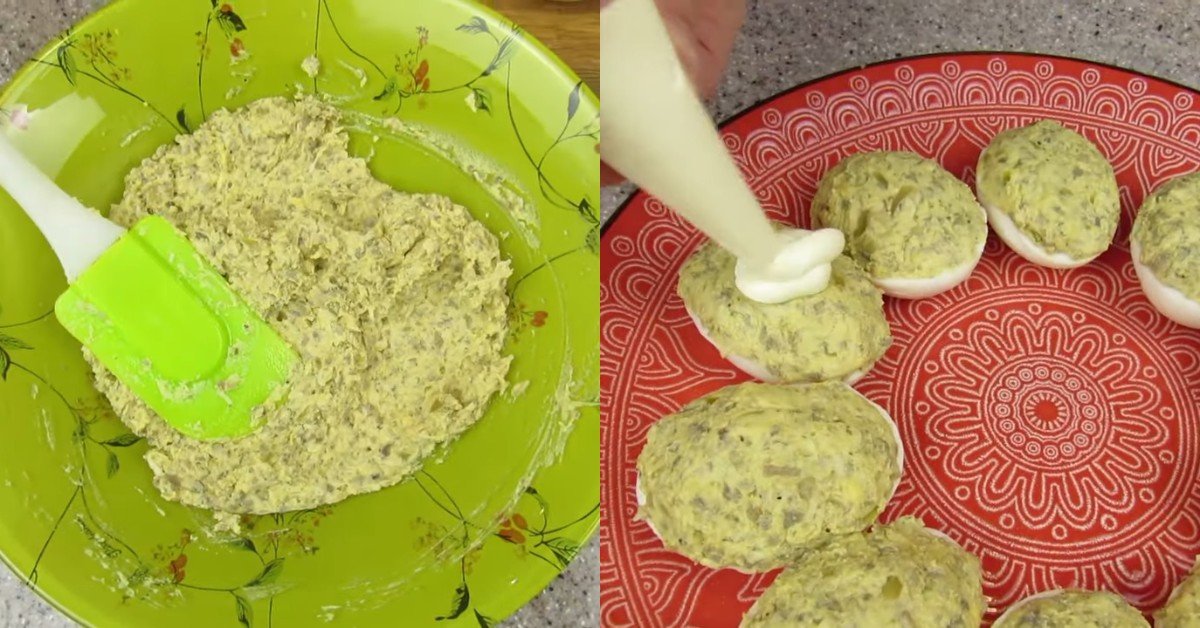 чем фаршировать яйца