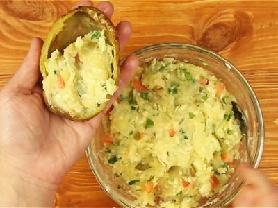 Фаршированный картофель