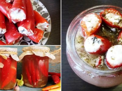 Фаршированный острый перец