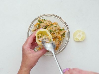 Фаршированный перец с рисом