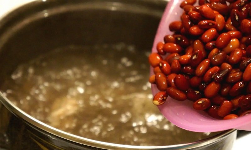 замачивание фасоли