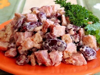 Фасолевый салат