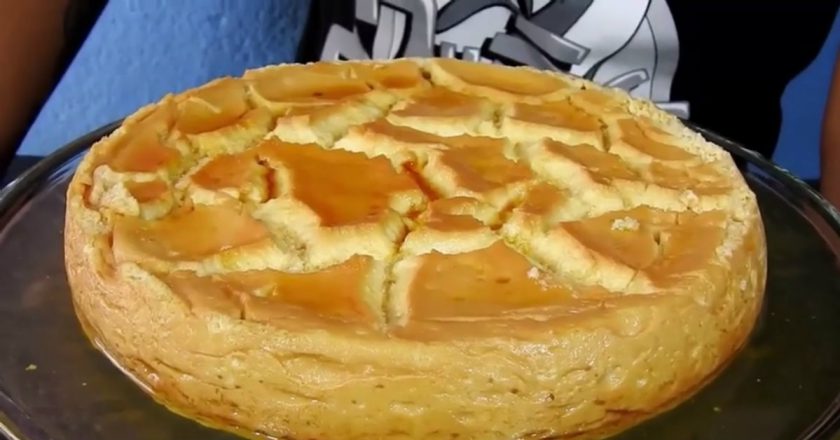 Флан со сгущенкой