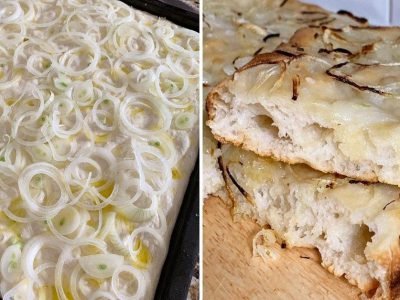 Фокачча с луком