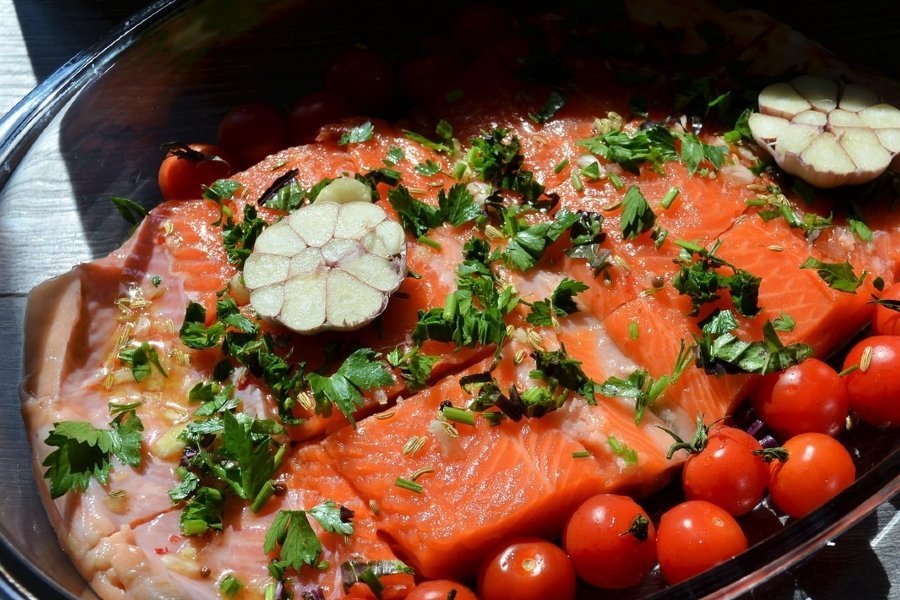 форель в духовке