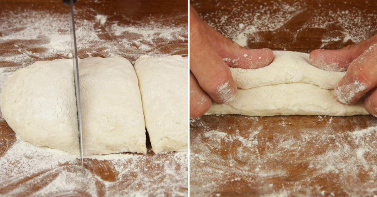 готовит багет