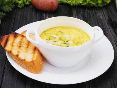 Французский сырный суп