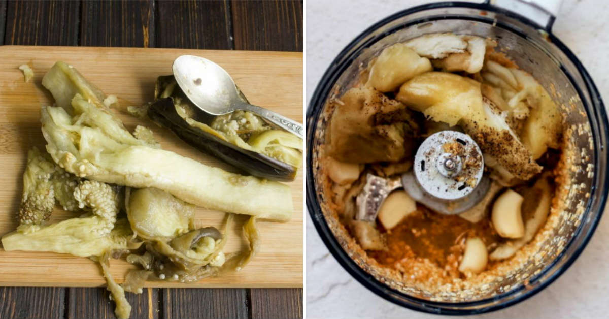 запеченный баклажан