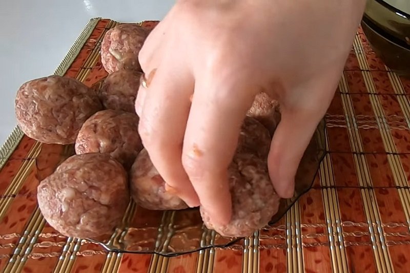 формирование фрикаделек