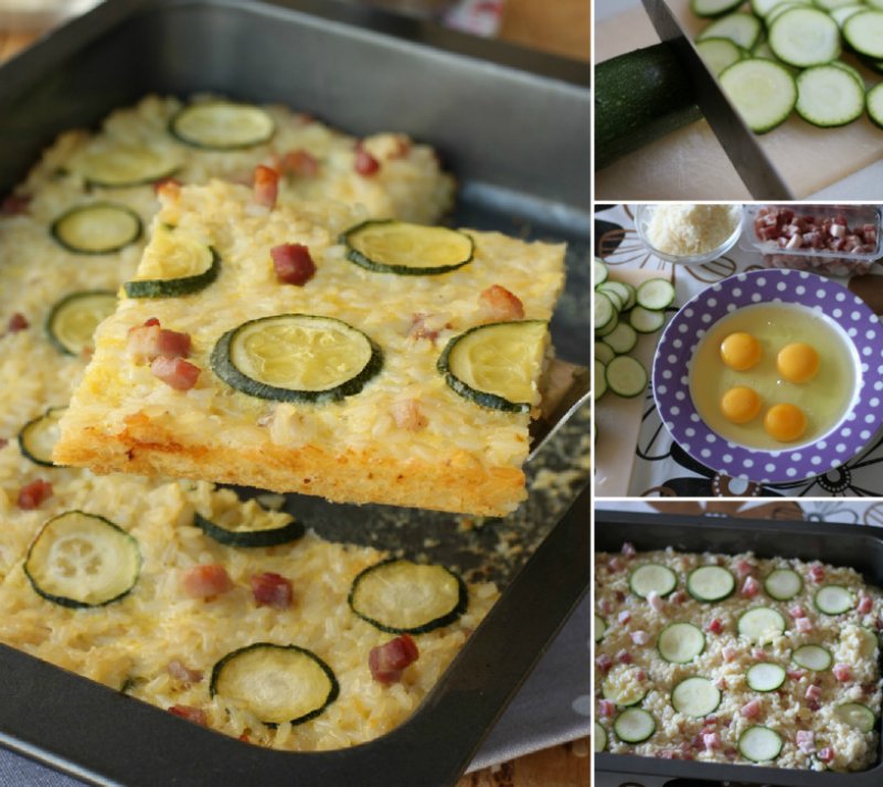 фриттата с рисом