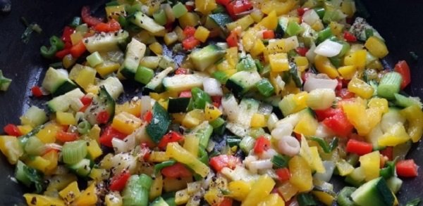 фриттата с овощами