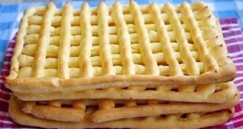 коржи из заварного теста