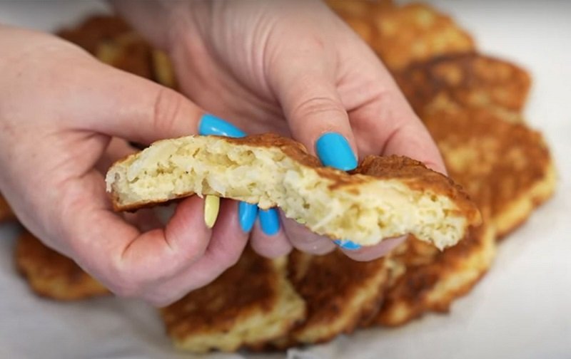 капустнык оладьи в разрезе