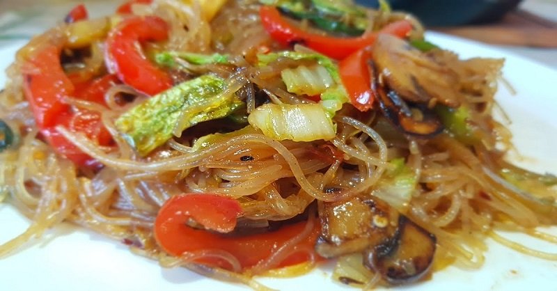 Как приготовить фунчозу в соевом соусе с овощами? - Со Вкусом
