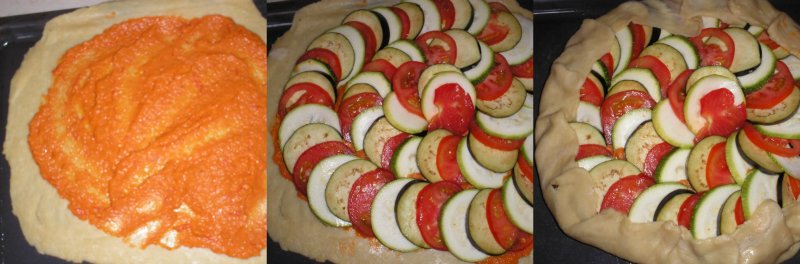 галета с овощами