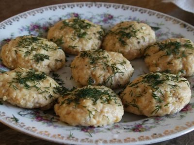 Галушки из говяжьего фарша