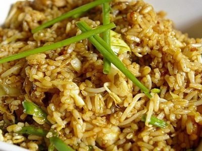 Гарнир из вчерашнего риса