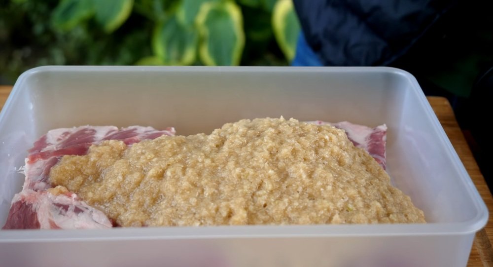 глазированные ребра