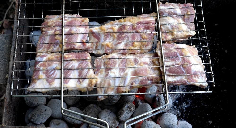 глазированные ребра