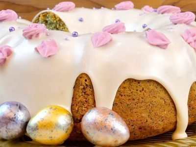 Глазурь для куличей из сгущенки и сухого молока