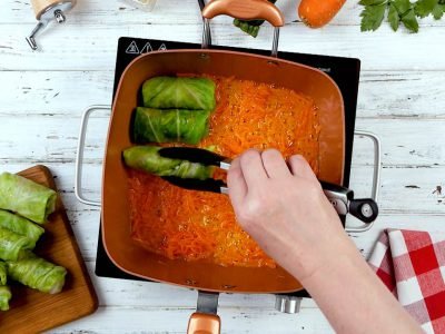 Голубцы из молодой капусты