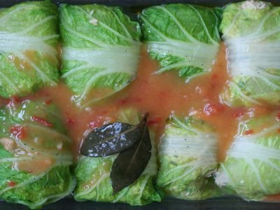Голубцы из пекинской капусты