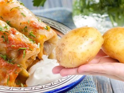 Голубцы с картошкой и грибами: постный рецепт