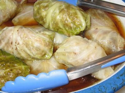 Голубцы с картошкой вместо риса