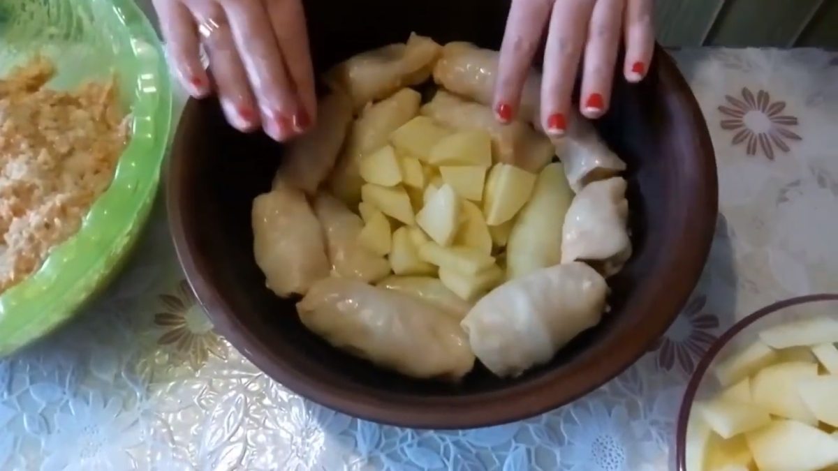 домашние голубцы