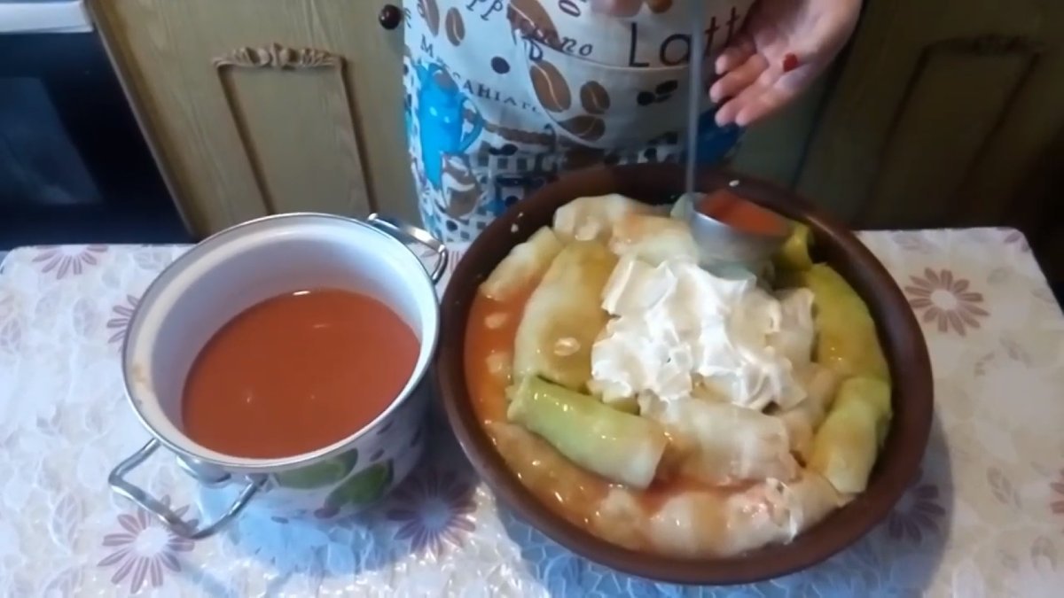 голубцы в томатном соусе