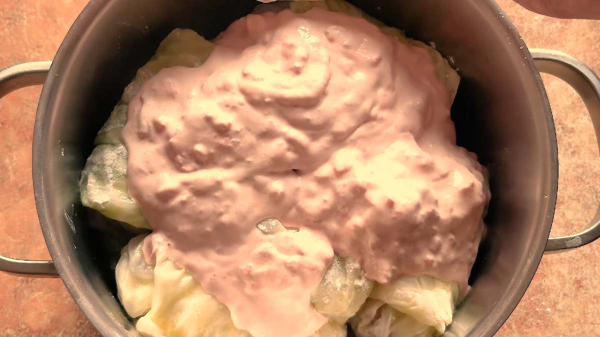 голубцы в сметанном соусе