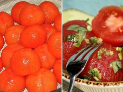 «Голые» помидоры
