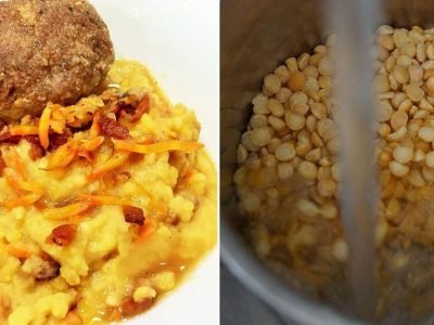 Гороховая каша с капустой по-польски