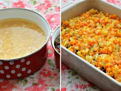 Гороховая каша в духовке