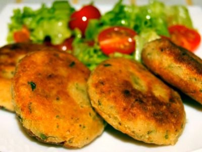 Гороховые котлеты