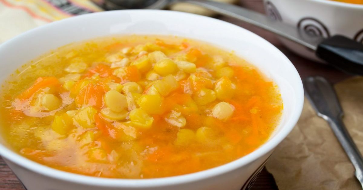 постный гороховый суп