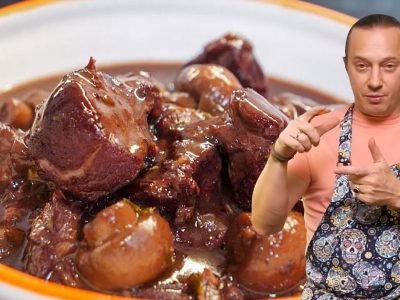 Говядина по-бургундски в красном вине от Василия Емельяненко