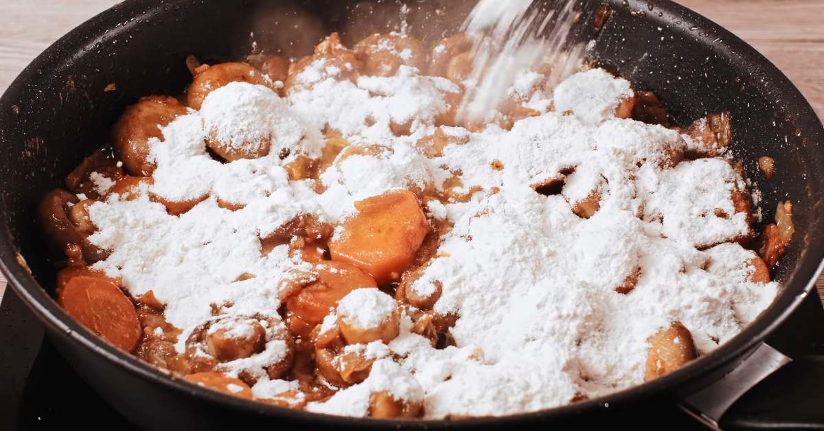 грибы в муке